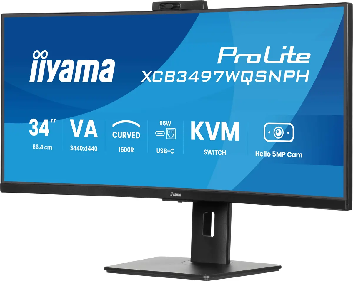 Монитор iiyama ProLite XCB3497WQSNPH-B1 Photo 8