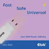 CLUB3D CAC-3020 USB‑C Charger 2‑Pack 30W Photo 3