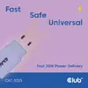 club 3d USB-C lādētājs 30W 2 komplekts Photo 3