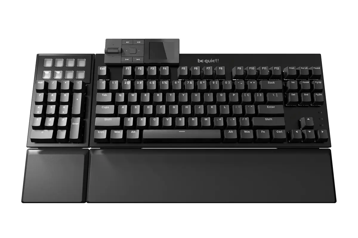 be quiet! Dark Mount Silent Tactile DE ISO tastatūra Photo 4