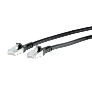 Сетевой кабель METZ CONNECT 130845C000-E RJ-45 Cat6a 30 м Черный