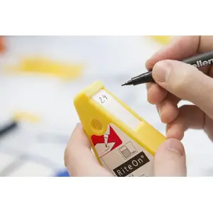 Tukšais dozators Hellermann Tyton RO-PL-YE Dzeltenā 1 gab.