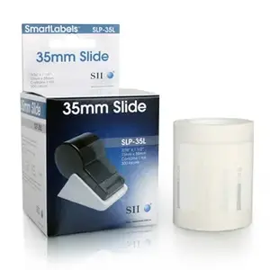 Self-adhesive printer label Seiko Instruments SLP-35L White 3.8 cm x 1.1 cm 300 labels
