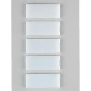 Nameplate Schneider Electric 1225170 Non-Metallic White 53x21mm