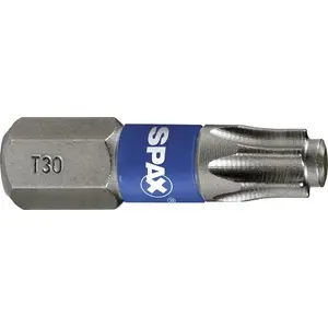 SPAX T30 T‑STAR Plus skrūvgriežu uzgaļi, komplekts 5 gab., T30 gals