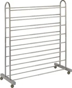 Стойка для обуви Wenko Giant 67–116 x 125,5 x 43 см нержавеющая сталь, регулируемая ширина