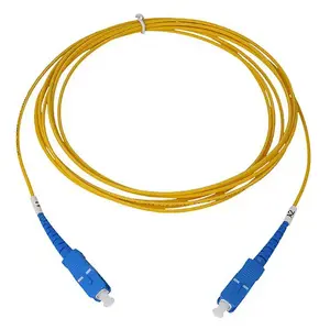 Оптоволоконный кабель BlueOptics SFP2222BU1MK SC SC OS2 1 м Желтый