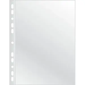 Document sleeves Q-Connect A4 100 pcs clear plastic sleeves for A4 documents