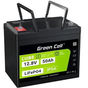 UPS battery Green Cell LFPGC12V50AH Lithium Iron Phosphate 12V 50Ah 640Wh, 75A discharge