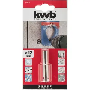 Сверло коронка KWB 499812 1.2 см для керамики гранита мрамора
