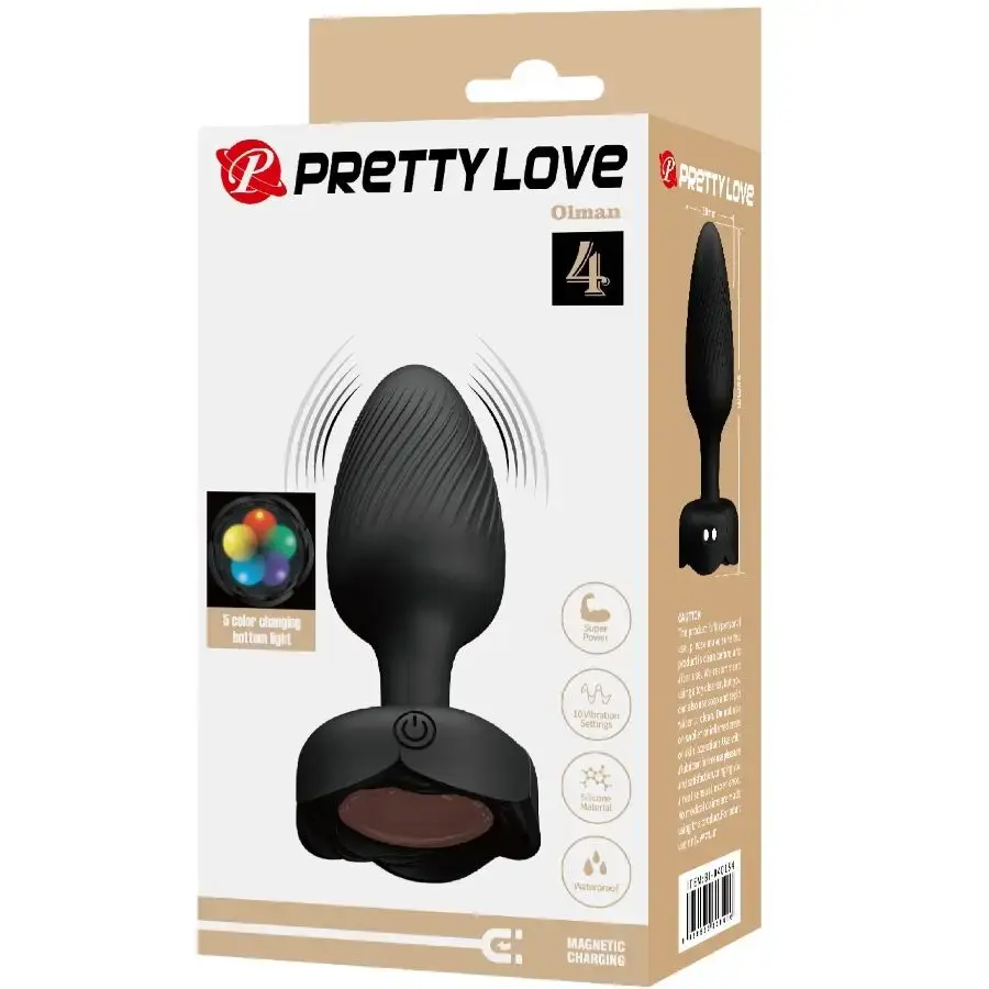 Анальная пробка Pretty Love OLMAN Photo 9
