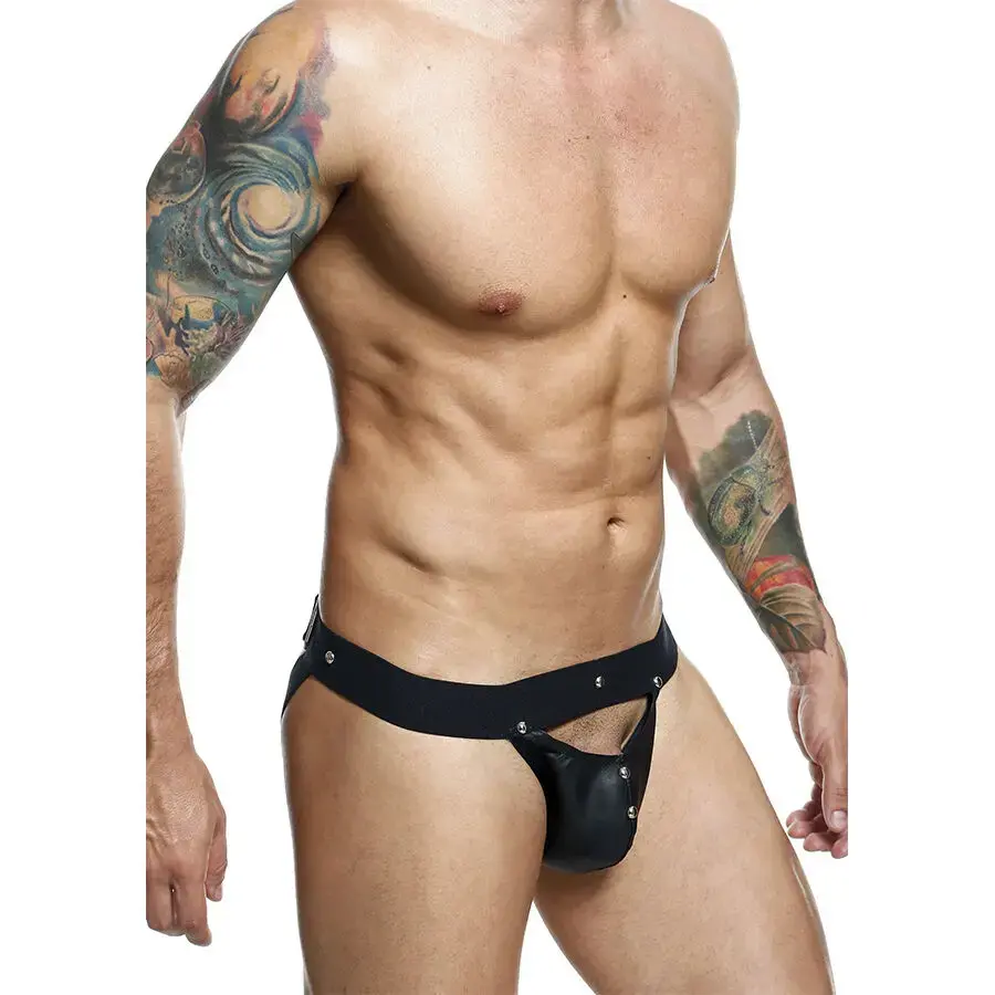 Jockstrap Mob D-243414 Sportsman — melns One Size Photo 4