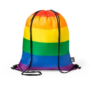 Рюкзак PRIDE D-243900 с рисунком Радужный флаг