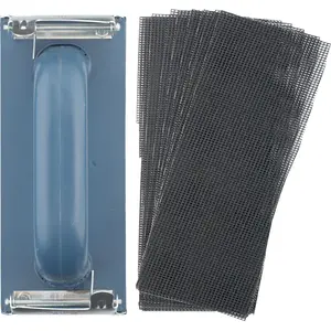 Sanding plate KWB 484200 Manual sanding supply kit P120 93x230 mm
