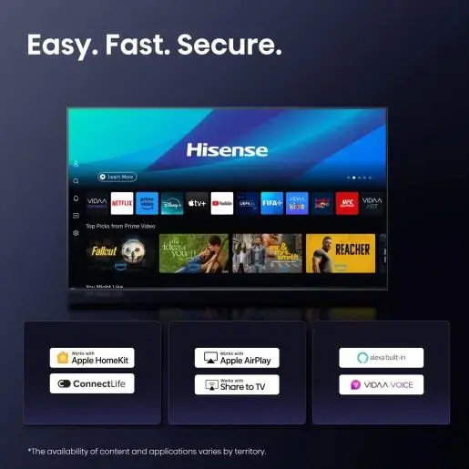 Televizors Hisense A7Q 65A7Q Photo 9