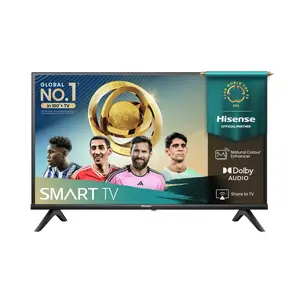 Television Hisense 40A4Q 40" HD DLED 1366x768 VIDAA Smart TV, Wi‑Fi, DVB‑T2/C/S2, 200 cd/m²