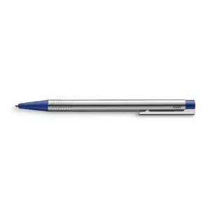 Ручка шариковая Lamy Logo синяя с клипом выдвижная средняя 1 шт