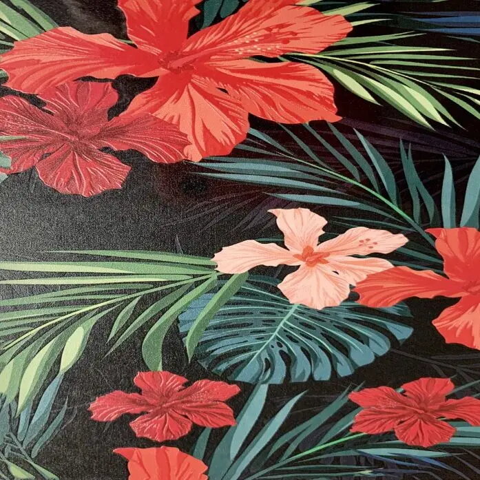 Dekoratīvā plēve Evelatus Universal Red Flowers