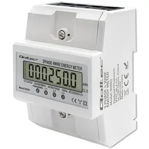 Three-phase electronic meter QOLTEC 50992 400V 100A