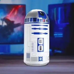 Mini ledusskapis Ukonic R2D2 4.5L kompakts portatīvs kosmētikai un dzērieniem