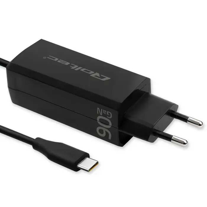 GaN 90W lādētājs QOLTEC 52420 USB‑C PD Photo 2