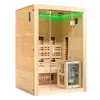 Инфракрасная сауна AMUE AMO-SW 2 COMBO с каменкой Harvia Photo 4