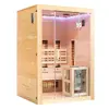 Инфракрасная сауна AMUE AMO-SW 2 COMBO с каменкой Harvia Photo 5