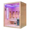 Инфракрасная сауна AMUE AMO-SW3 COMBO с каменкой HARVIA Photo 4