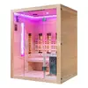 Инфракрасная сауна AMUE AMO-SW3 COMBO с каменкой HARVIA Photo 5