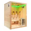 Инфракрасная сауна AMUE AMO-SW3 COMBO с каменкой HARVIA Photo 7