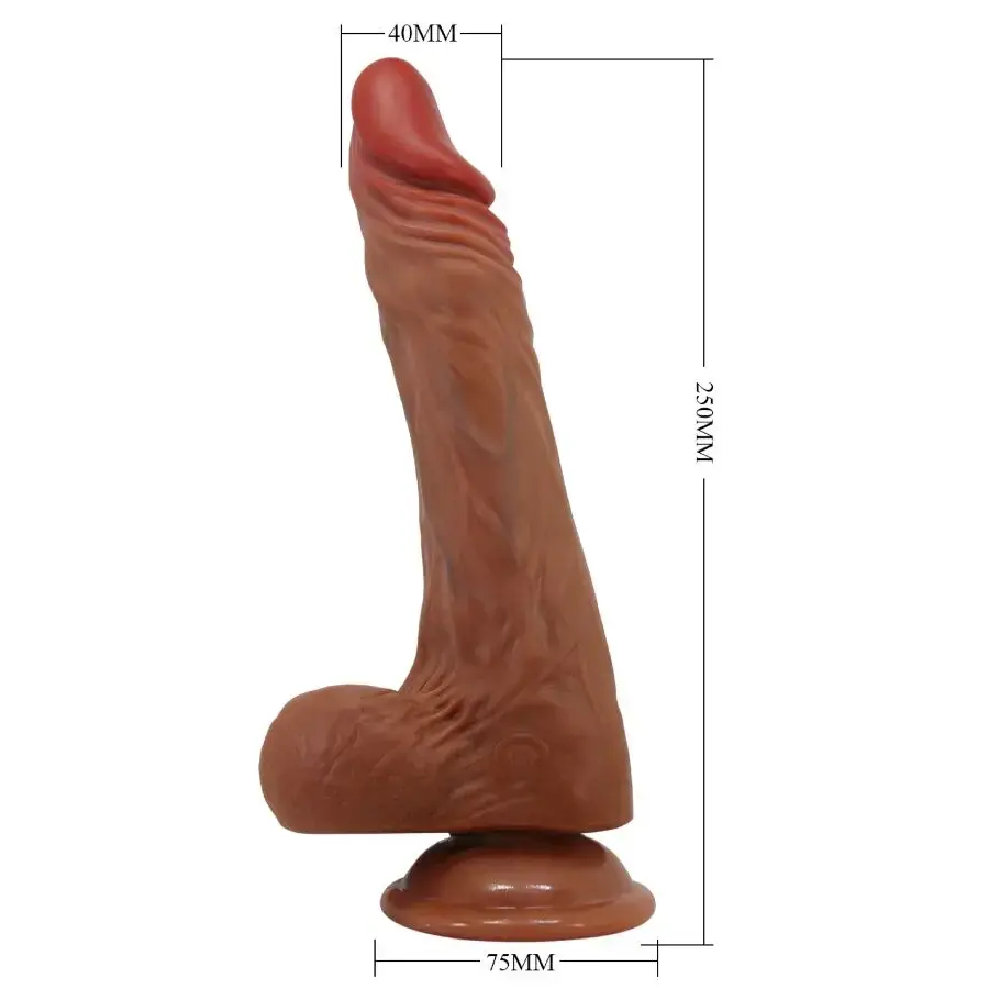 Dildo BAILE Realistic Flesh 24 cm Photo 9