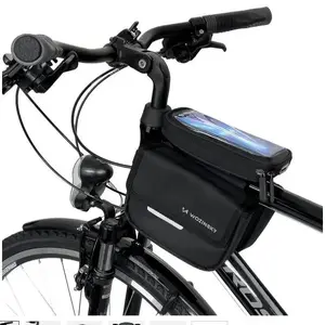 Велосумка iLike Universal 1.5L Водонепроницаемая Черная – Крепление на Руль/Раму, 1,5 л