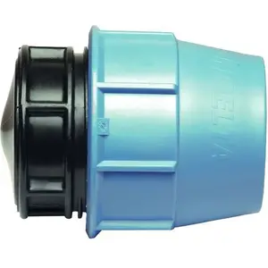 End cap Unidelta PE 25 mm model 604025 for pipe protection and sealing