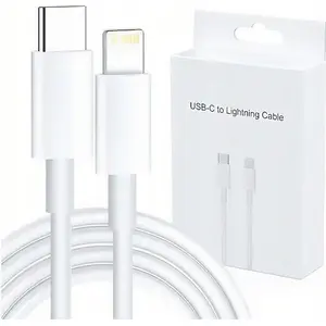 USB-C to Lightning Cable Bounn PD27W 3 m — fast charging, data transfer