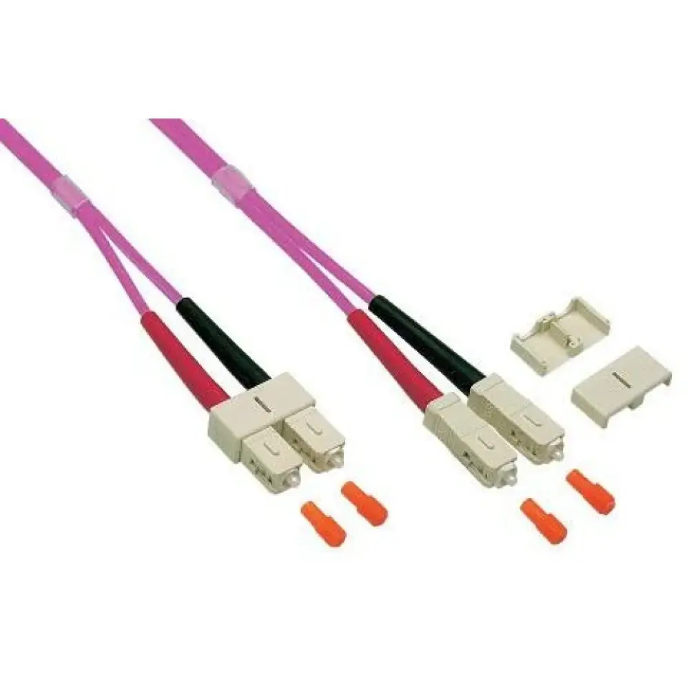 TECHLY Fiber cable Multimode 50/125 OM4 SC‑SC 2 m Photo 3