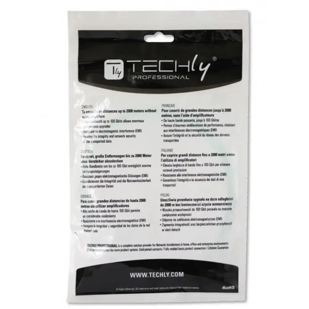 TECHLY Fiber cable Multimode 50/125 OM4 SC‑SC 2 m Photo 5