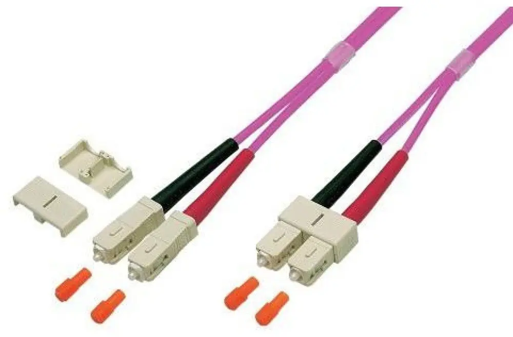 TECHLY Fiber cable Multimode 50/125 OM4 SC‑SC 2 m Photo 6