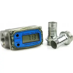 Flow meter GEKO G00970 universal liquid/fuel, LCD display, 1" (20) connection