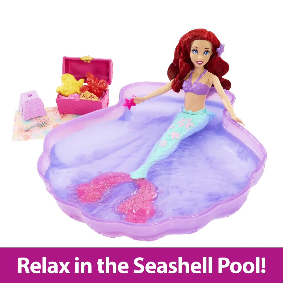 Mattel Ariel lelle ar baseinu HWB39 Photo 6