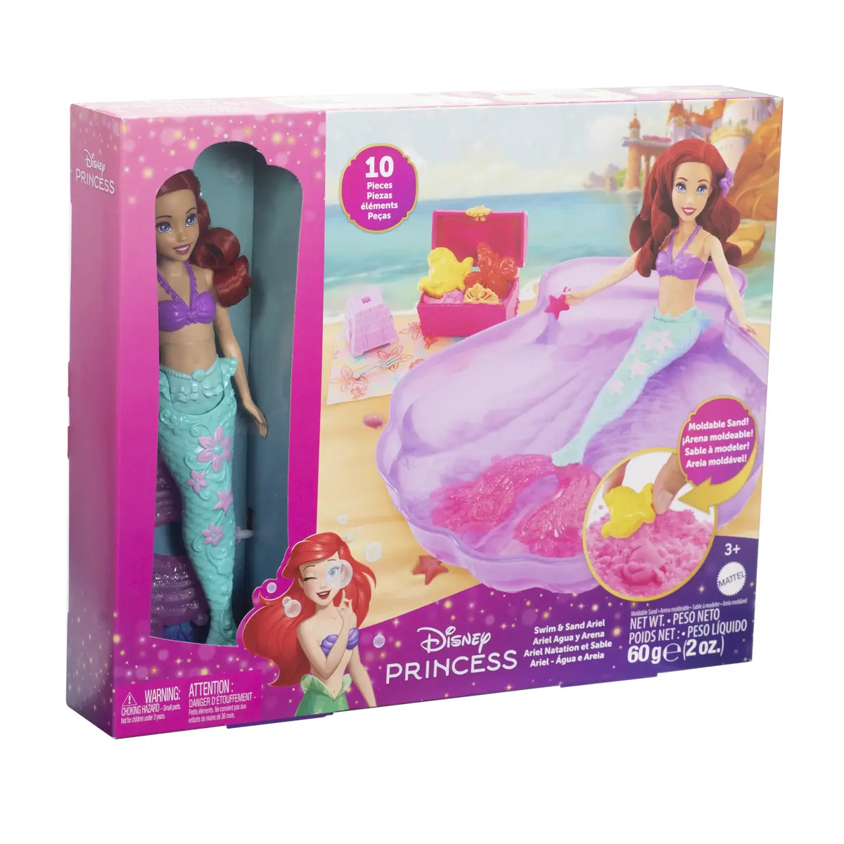Mattel Ariel lelle ar baseinu HWB39 Photo 10