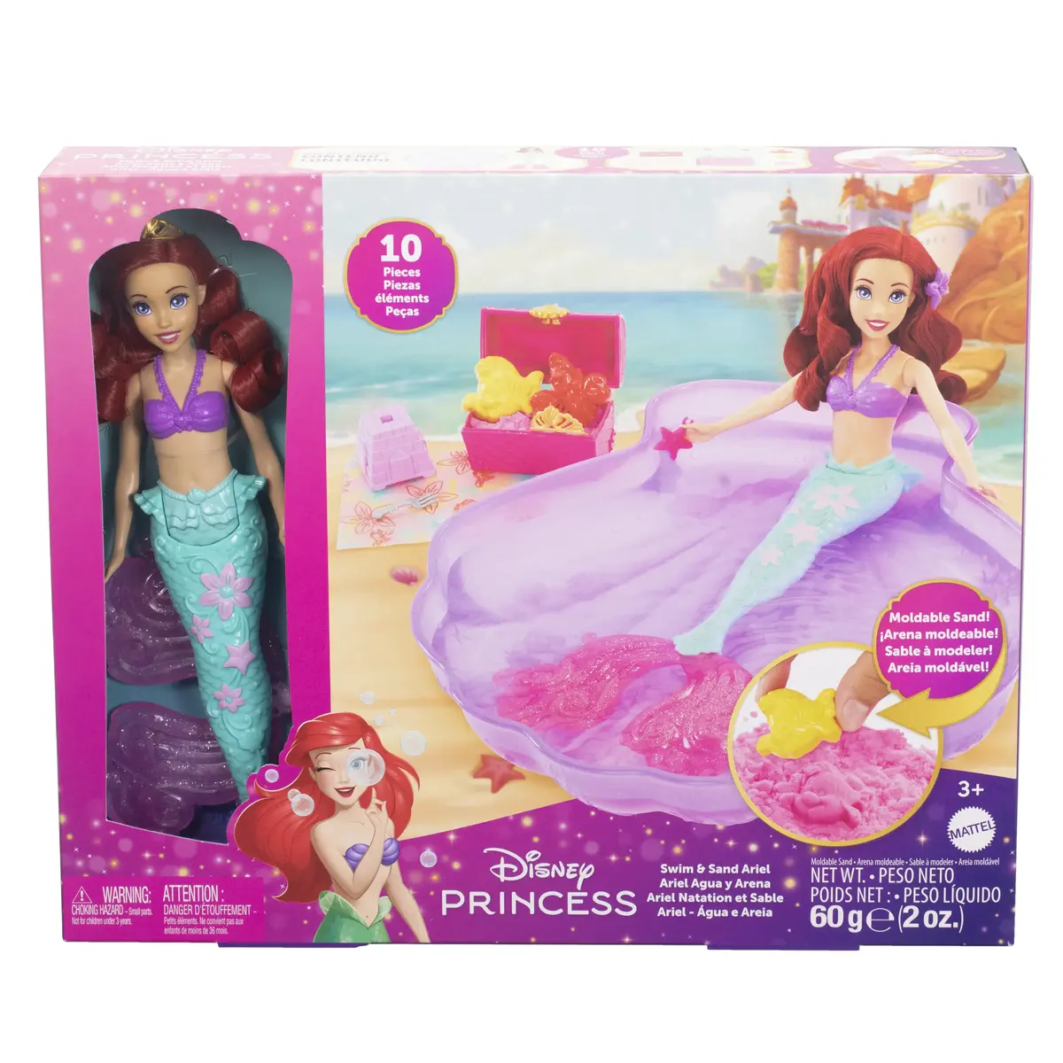 Mattel Ariel lelle ar baseinu HWB39 Photo 11