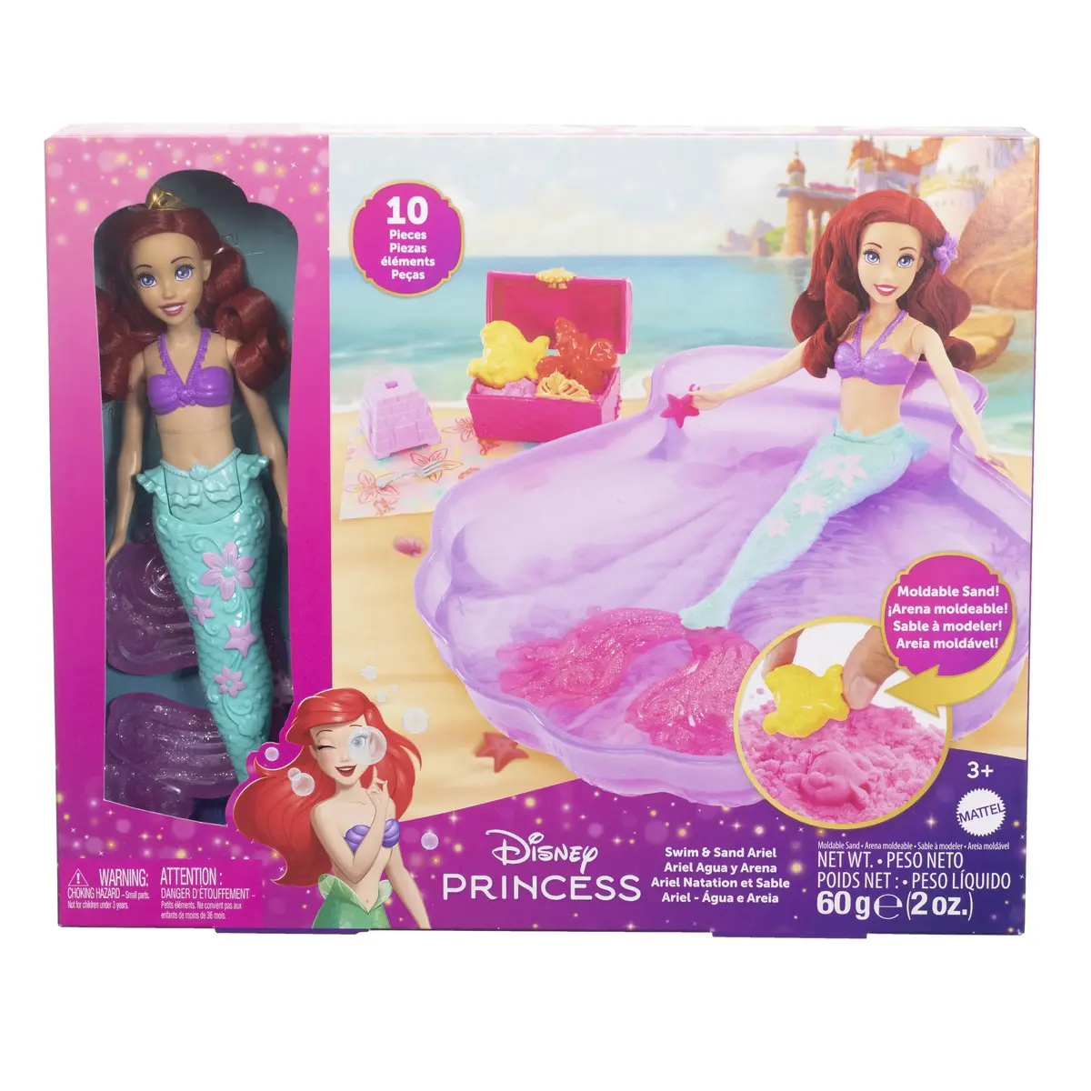 Mattel Ariel lelle ar baseinu HWB39 Photo 12