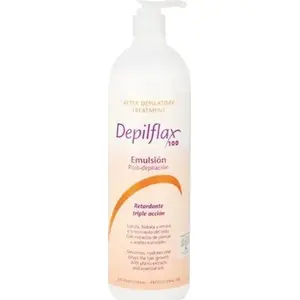 Pēcdepilācijas emulzija Depilflax DEPILFLAX 100, 500 ml – ādas kopšanai pēc vaksācijas