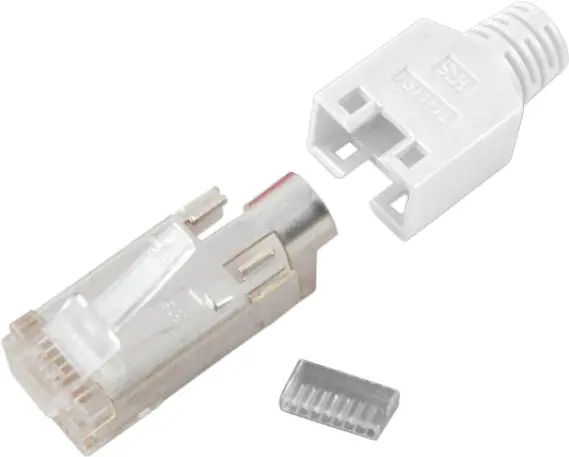 RJ-45 vīriešu kabeļa savienotājs Hirose H7540