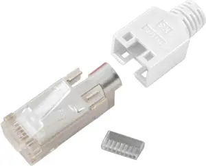 RJ-45 male wire connector Hirose H7540.1-50, beige, pack of 50