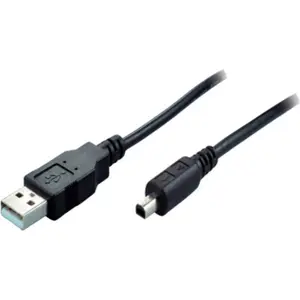 USB 2.0 Mini Cable ShiverPeaks 11004996 — 2 m length, Mini-B to USB-A data cable
