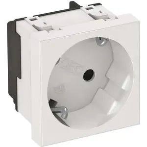 1‑vietu kontaktligzda OBO Bettermann STD-D3S RW1 33° elektroinstalācijai (modelis 6120073)