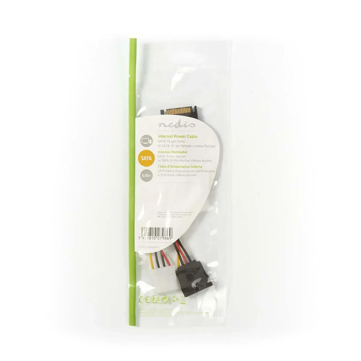 Кабель питания Nedis CCGP73555VA015 Photo 4
