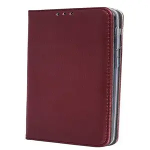 Magnetic smartphone case iLike for Samsung Galaxy A05 — Burgundy