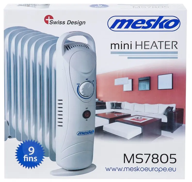Масляный обогреватель Mesko MS 7805 Photo 9
